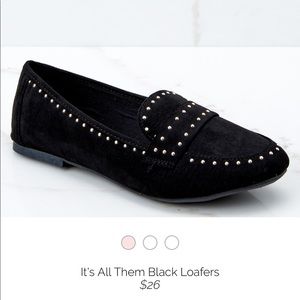 Black Loafer Shoes